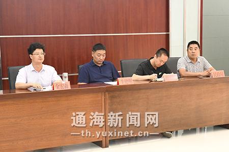 柳洪介绍通海抗震救灾工作基本情况卢维江向云南通变系统公司心系灾区