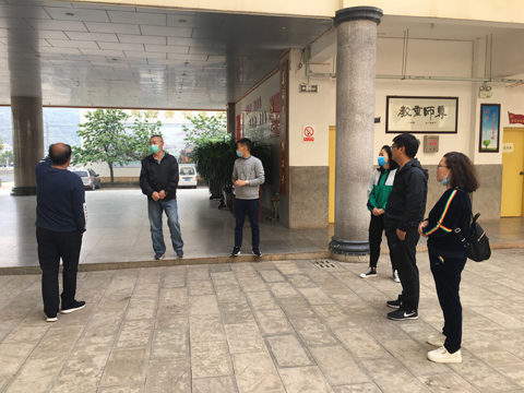 通海县防震减灾局 防震减灾信息 沈坤一行先后到河西中学,秀山第
