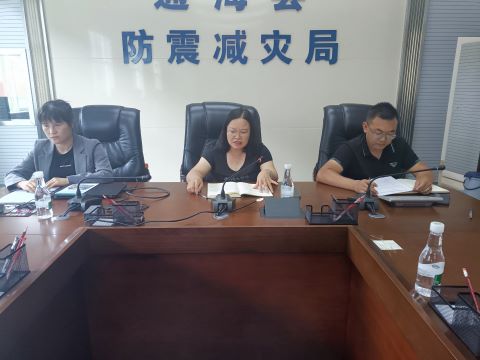 防震减灾局局长龚艳讲话.jpg 防震减灾局局长龚艳讲话.jpg